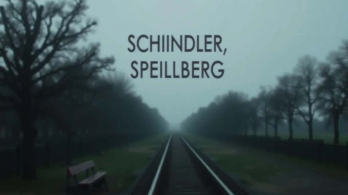A Lista de Schindler e o filme mais importante de Spielberg