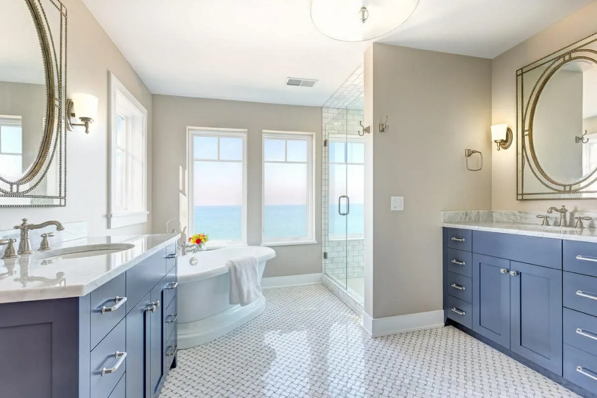 Design de Interiores Online para Banheiro Master de Luxo