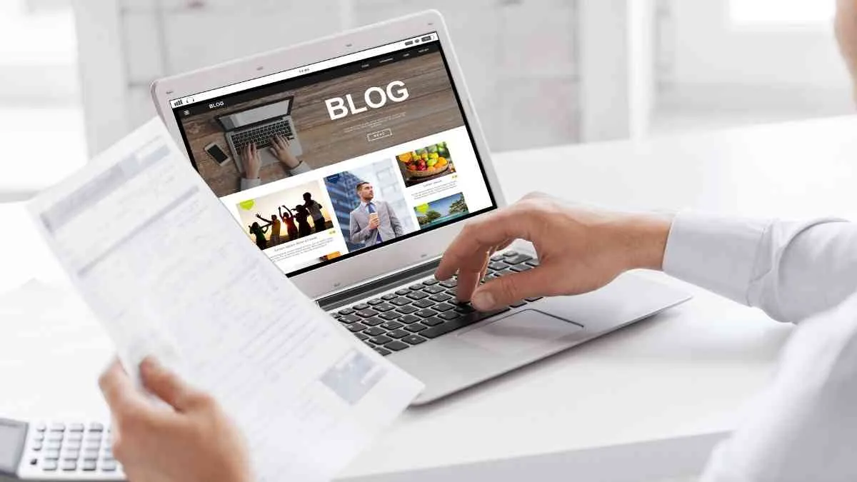 Por que você teve ter um blog em seu site?
