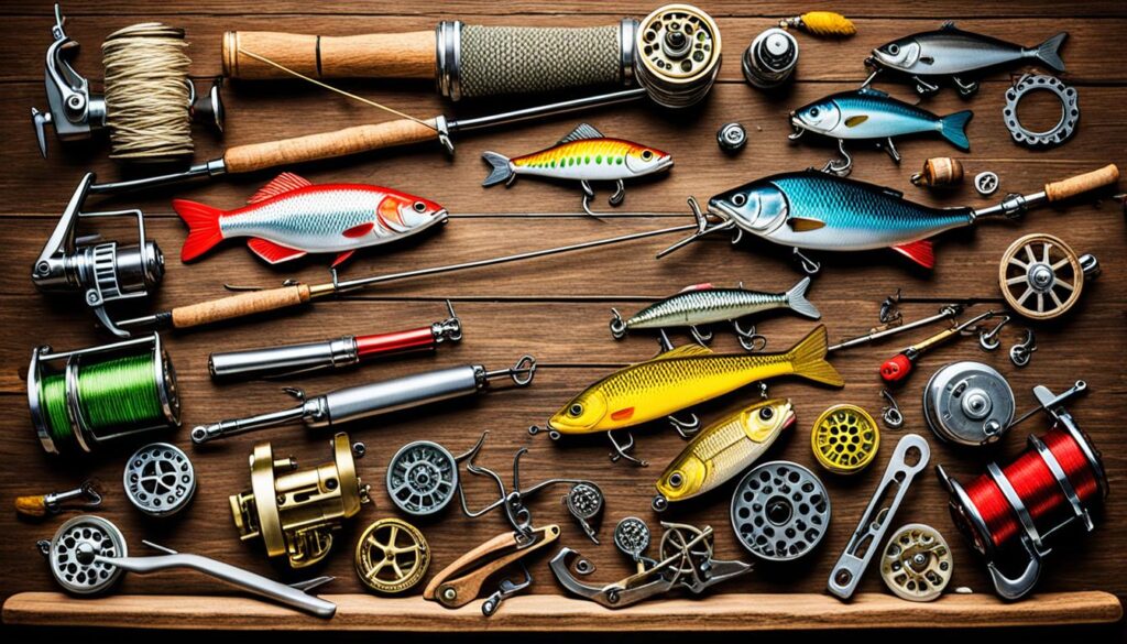 equipamentos de pesca