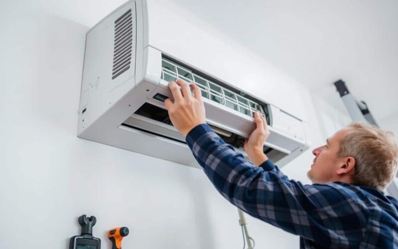 Como desinstalar ar condicionado split da parede