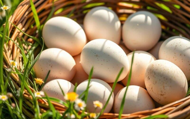 ovos frescos