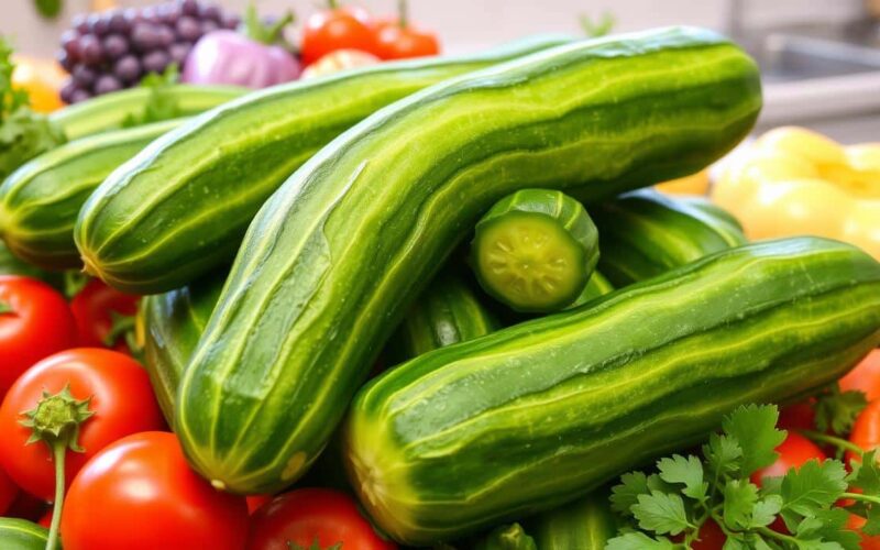 benefícios da casca de pepino