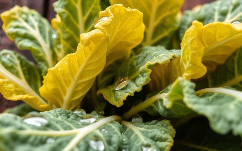 couve amarelada