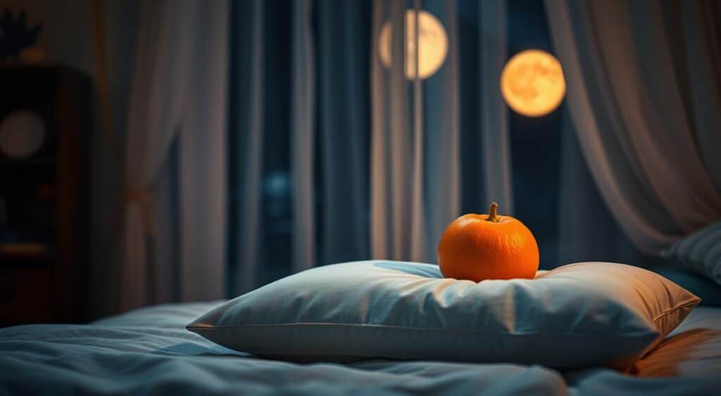 laranja antes de dormir