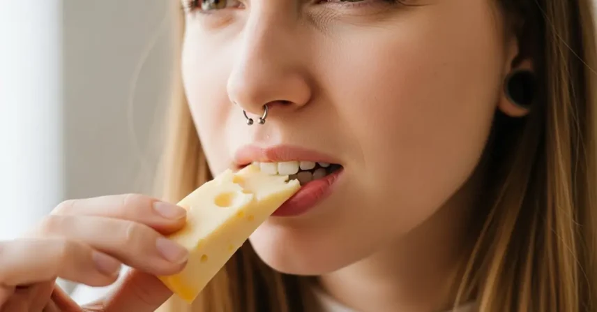 Pode Comer Queijo Quando Coloca Piercing?