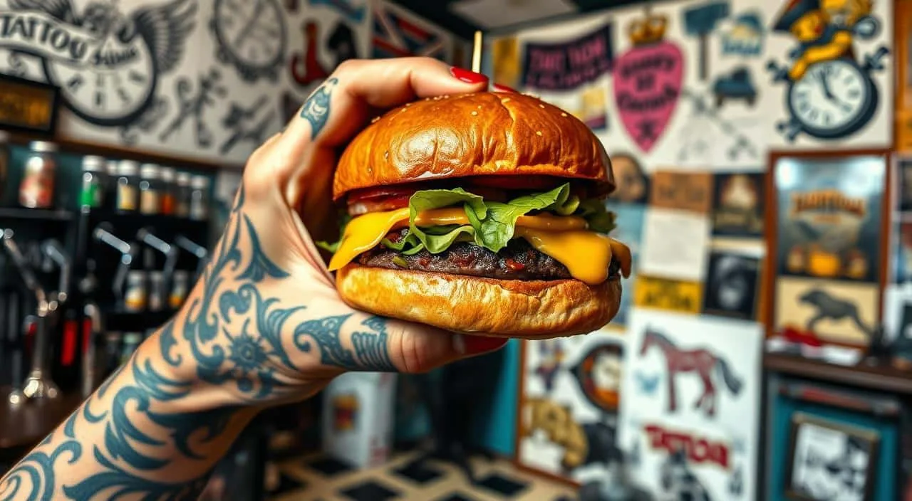 Pode Comer Hambúrguer Quando Faz Tatuagem?