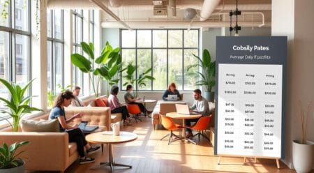 Quanto custa um dia em um coworking