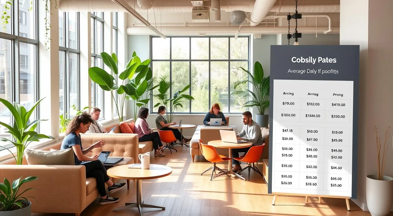 Quanto custa um dia em um coworking?