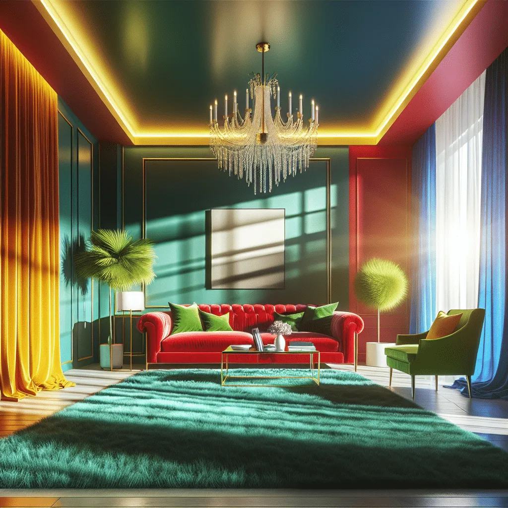 Cores Intensas na Decoração: Dicas Imperdíveis de Designers