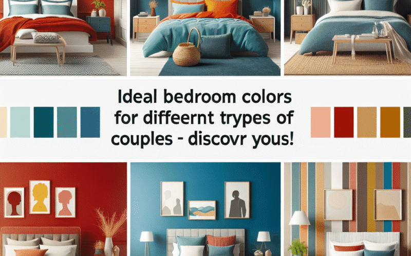 Cores de Quarto Ideais Para Diferentes Tipos de Casais – Descubra a Sua!