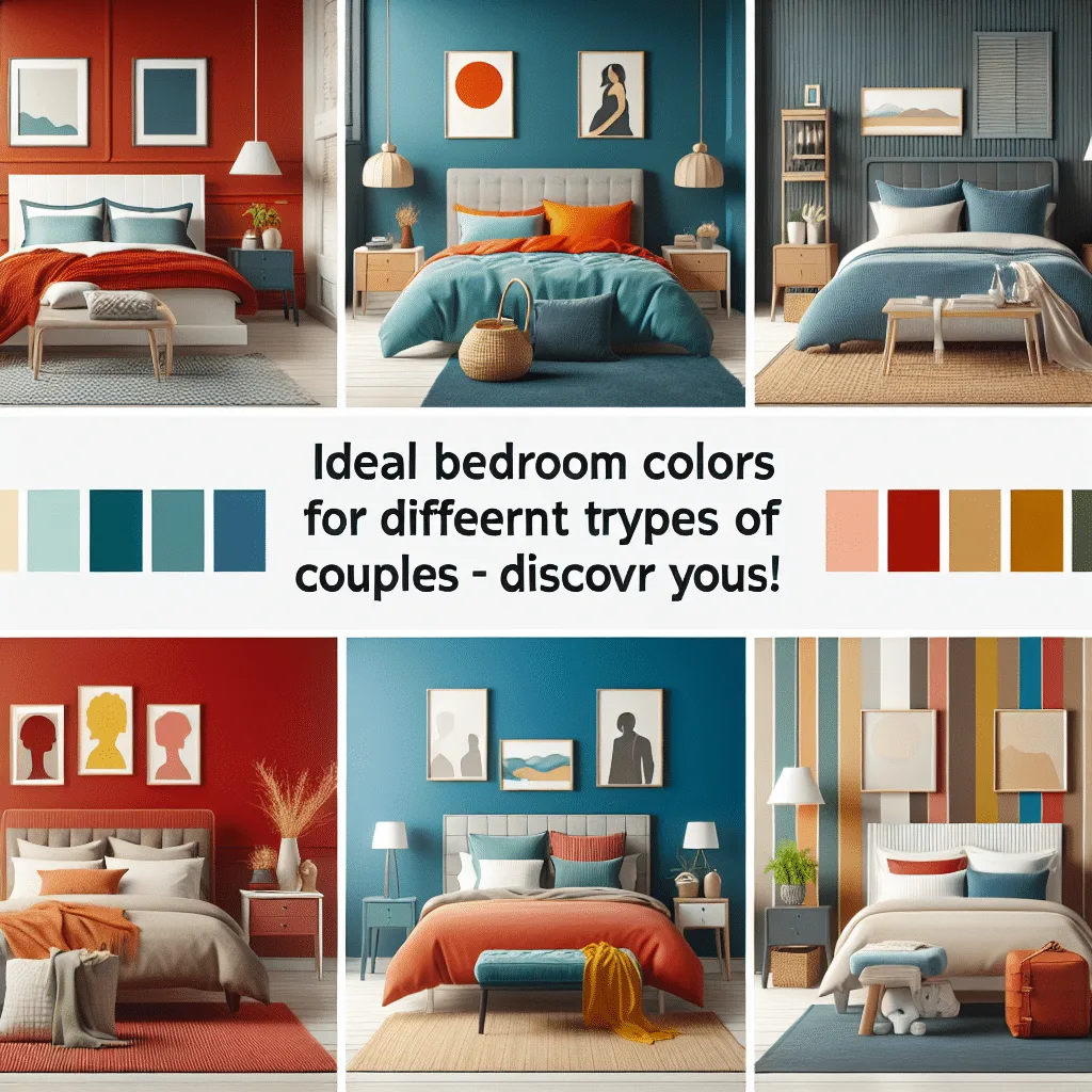 Cores de Quarto Ideais Para Diferentes Tipos de Casais – Descubra a Sua!