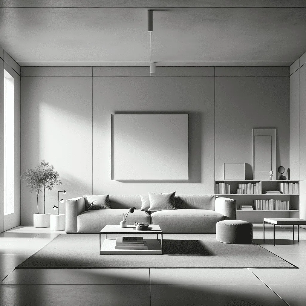 Deixe o excesso de lado! 7 sugestões minimalistas para uma sala de estar ideal.