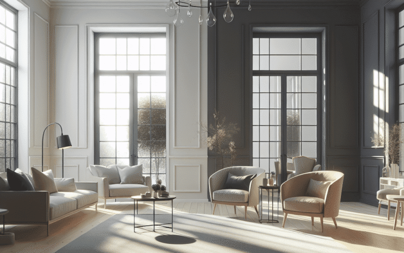 Desfaça-se das paredes coloridas e adote esta tendência mais sofisticada.