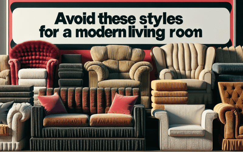Estes Estilos de Sofá Estão Perdendo a Vez – Fuja Deles se Deseja uma Sala Atual