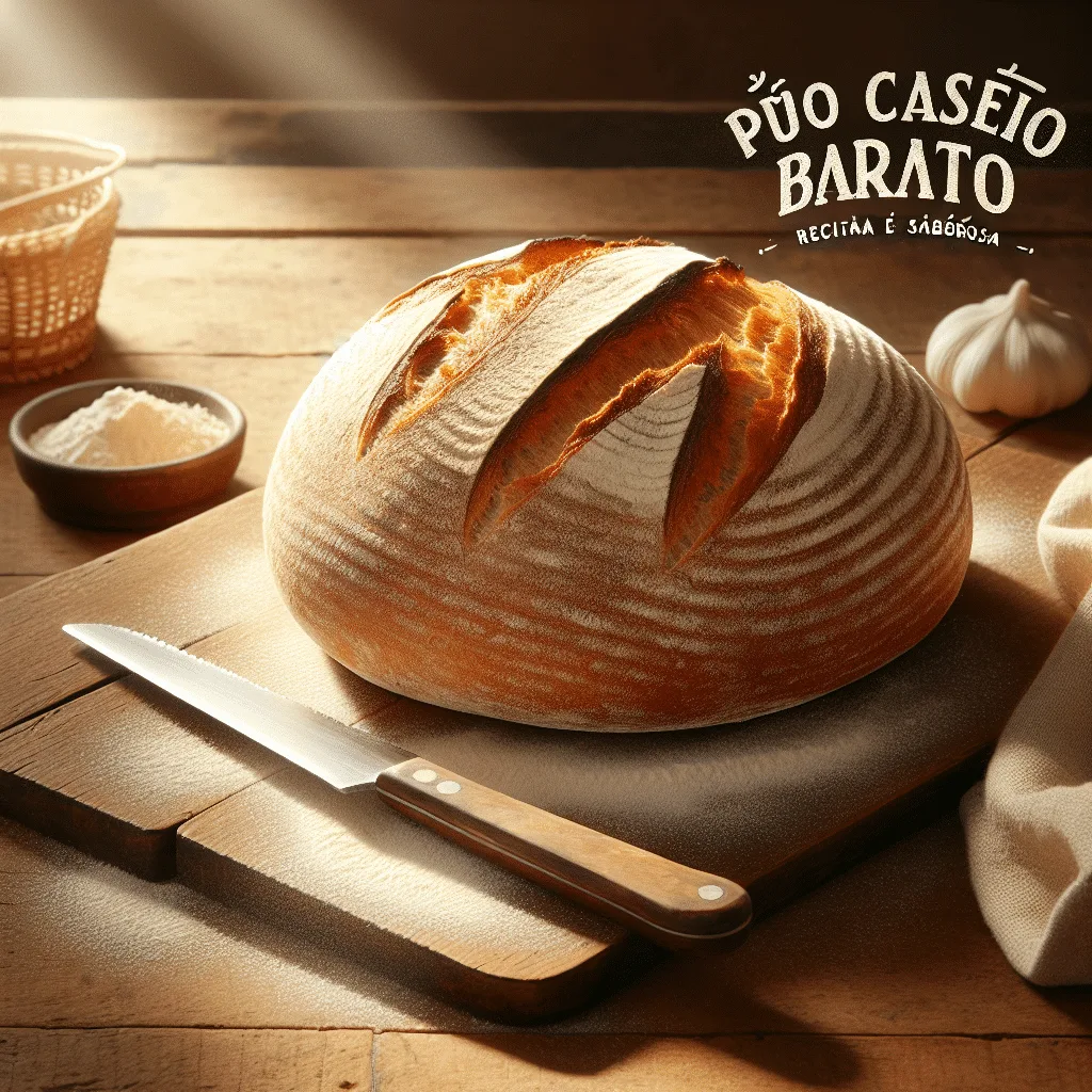 Pão Caseiro Barato: Receita Macia e Saborosa