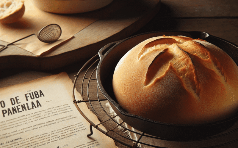 Pão de Fubá na Panela: Receita Fácil e Rápida