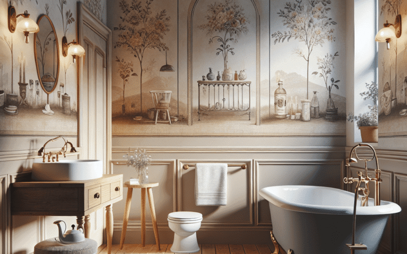 Paredes Charmosas no Banheiro: Transforme Gastando Pouco