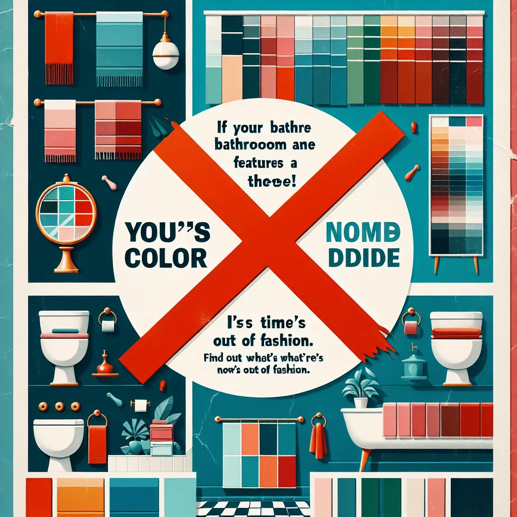 Se o seu banheiro apresenta alguma dessas cores, é hora de fazer uma mudança! Confira o que saiu de moda.