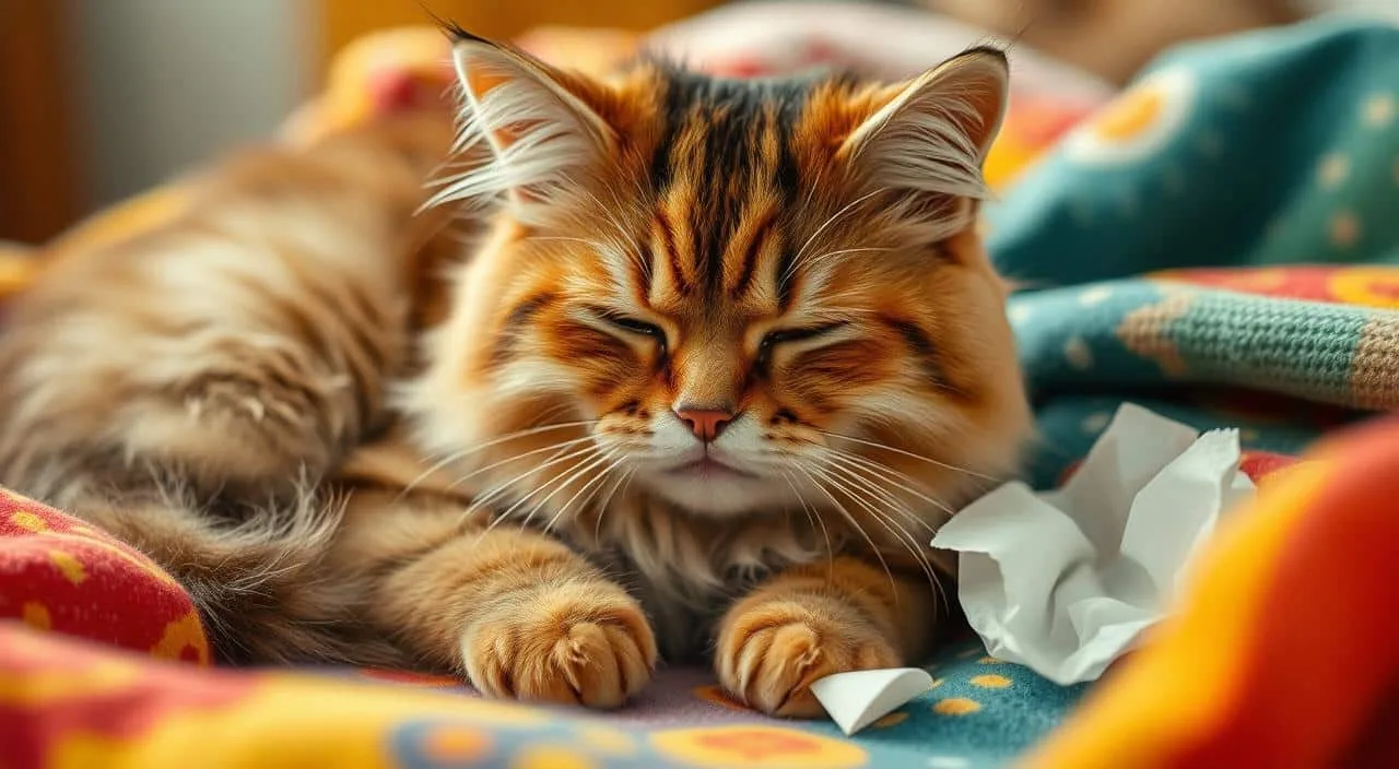 O que é bom para gato gripado?