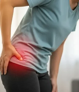 O que é bom para bursite no quadril