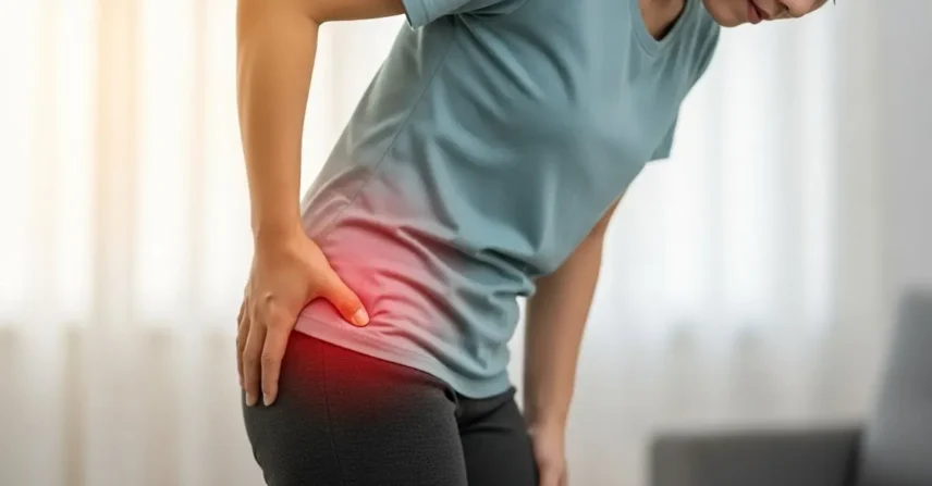 O que é bom para bursite no quadril