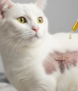 O que é bom para sarna em gato?