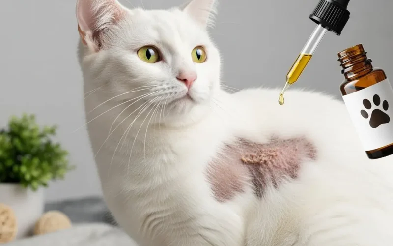 O que é bom para sarna em gato