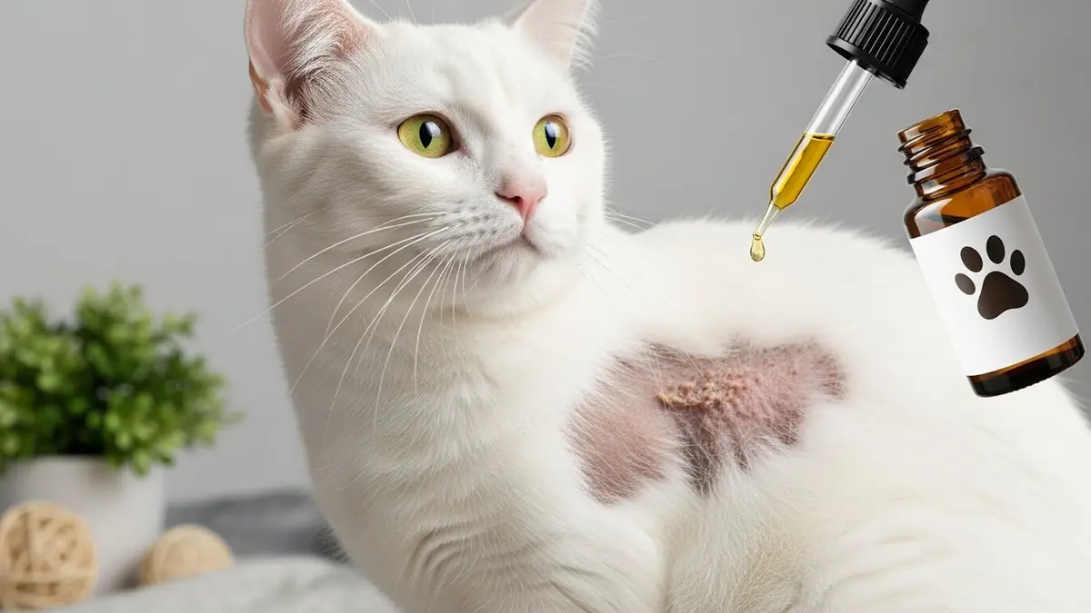 O que é bom para sarna em gato