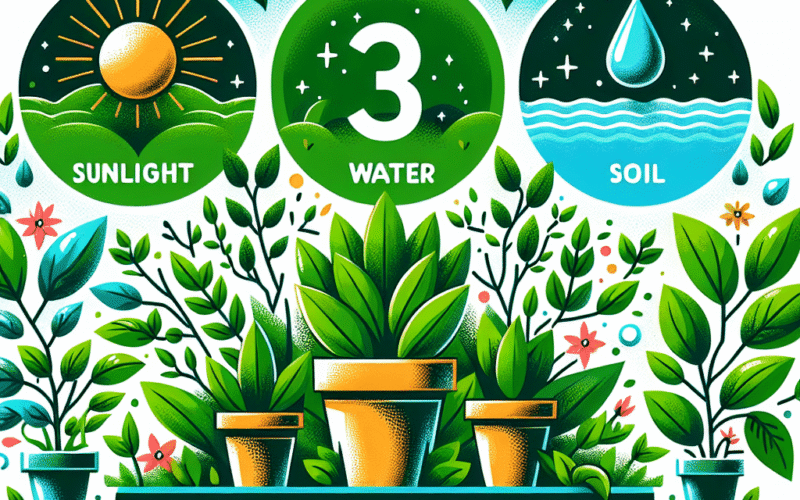 3 fundamentos essenciais para manter as plantas saudáveis sempre