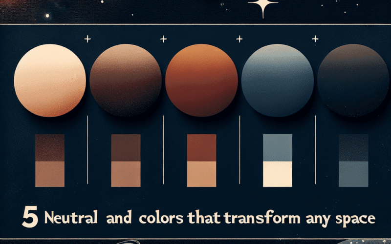 5 Cores Neutras e Escuras que Transformam Qualquer Espaço