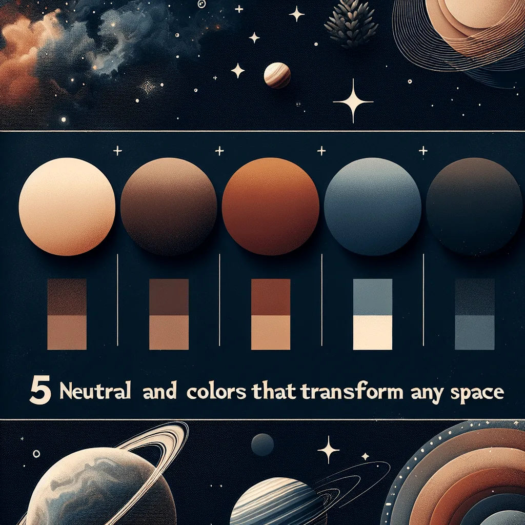 5 Cores Neutras e Escuras que Transformam Qualquer Espaço