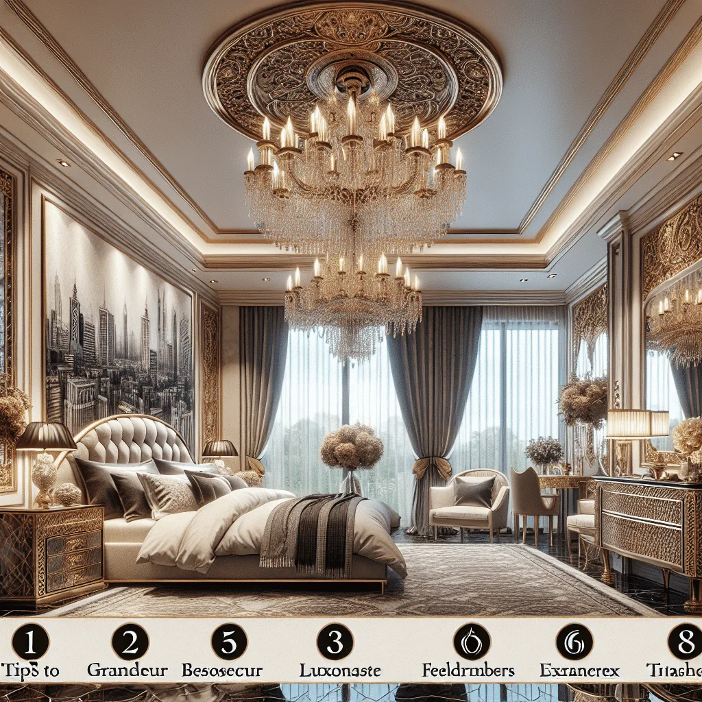 6 dicas que todos estão solicitando para transformar o quarto em um ambiente luxuoso.