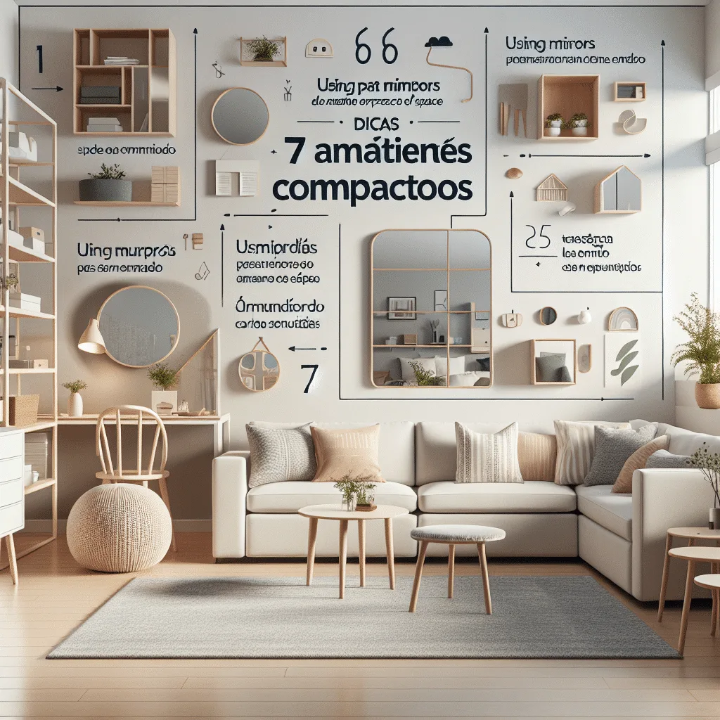 7 Dicas Para Ambientes Compactos 7 Dicas Para Ambientes Compactos