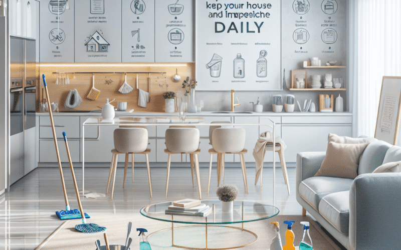 7 práticas para manter sua casa limpa e impecável diariamente