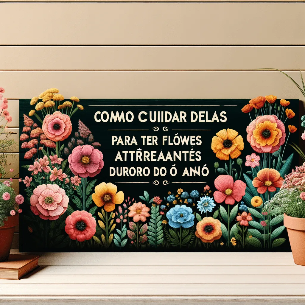 Como cuidar delas para ter flores atraentes durante todo o ano