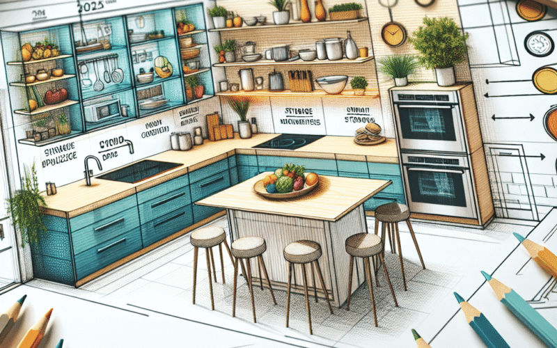 Confira as novas tendências de cozinha que estarão em alta em 2025.