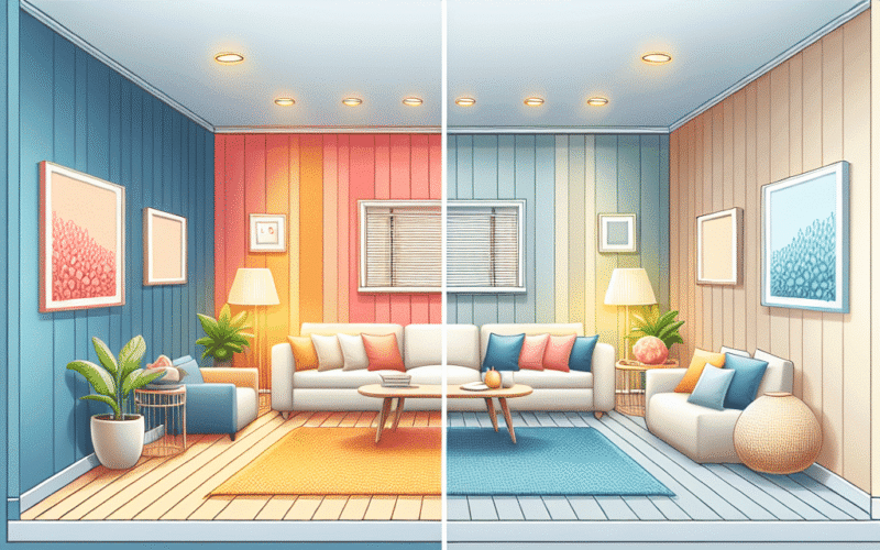 Cores de tinta a evitar para salas de estar: descubra as piores opções