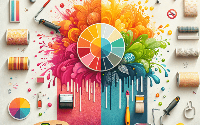 Harmonizando Tinta e Papel de Parede: Dicas Importantes e Erros a Evitar