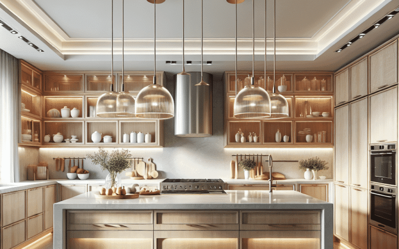 Iluminação para a cozinha: sugestões práticas e elegantes