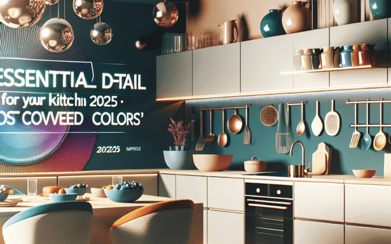 O detalhe essencial para a sua cozinha em 2025: as cores mais cobiçadas