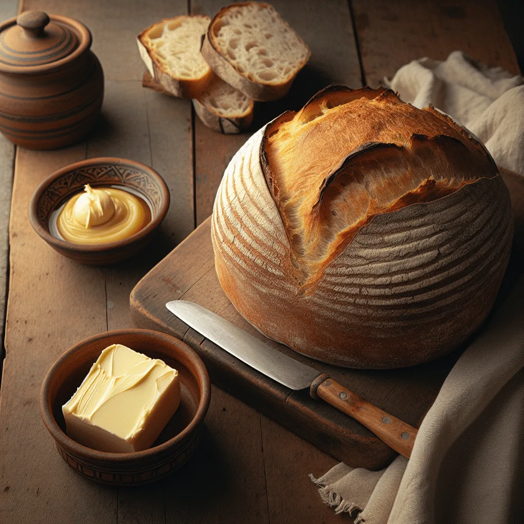 Pão caseiro com manteiga: Receita garantida