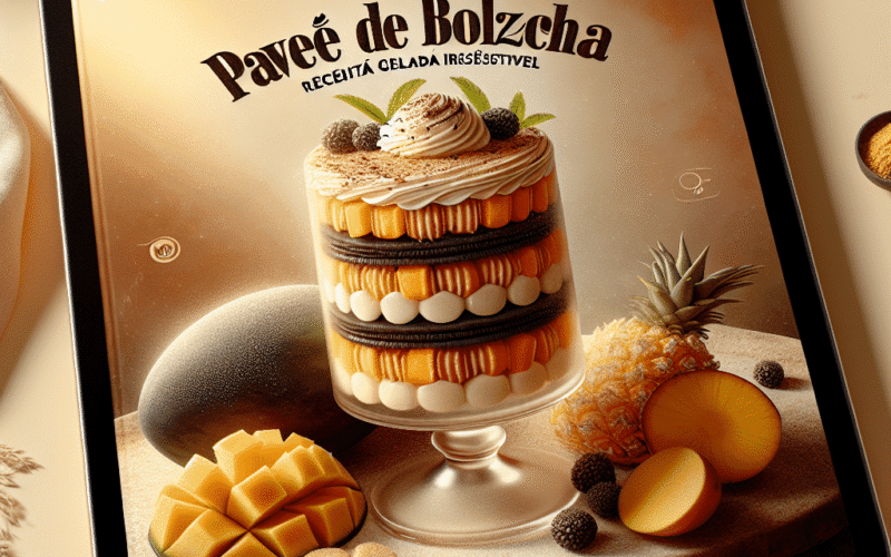 Pavê de Bolacha Maizena: Receita Gelada Irresistível