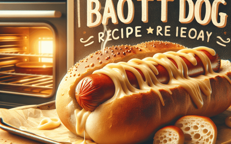 Receita fácil e deliciosa de cachorro-quente assado com pão de forma