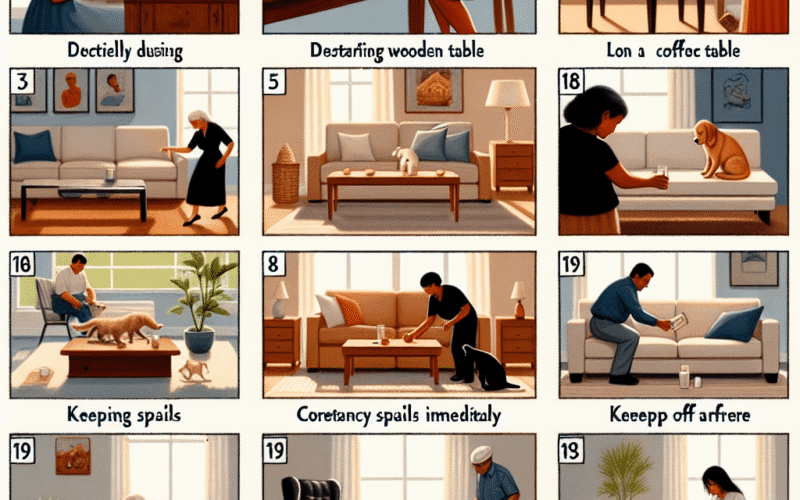 10 hábitos fáceis que aumentam a durabilidade dos seus móveis