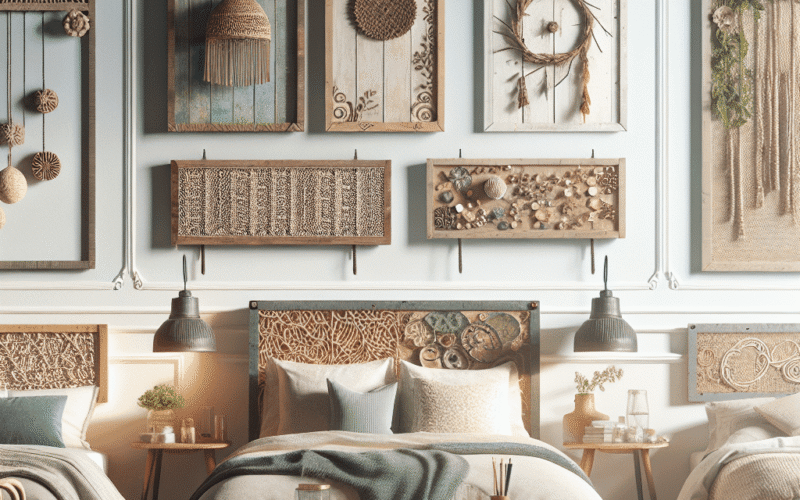 5 ideias de cabeceiras feitas à mão que transformam seu quarto sem gastar muito