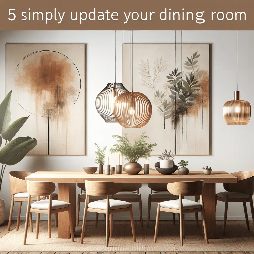 5 sugestões de especialistas para atualizar sua sala de jantar de forma simples