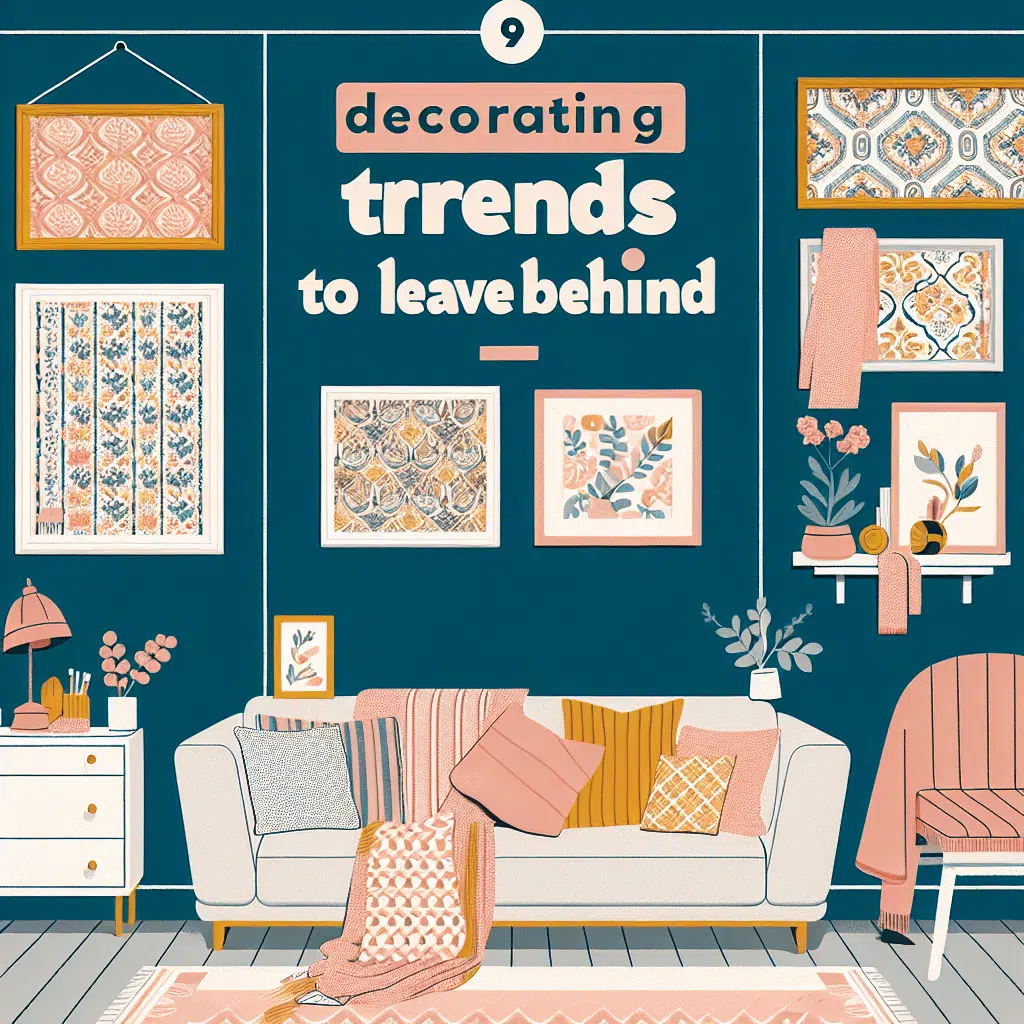 9 Tendências de Decoração para Deixar para Trás