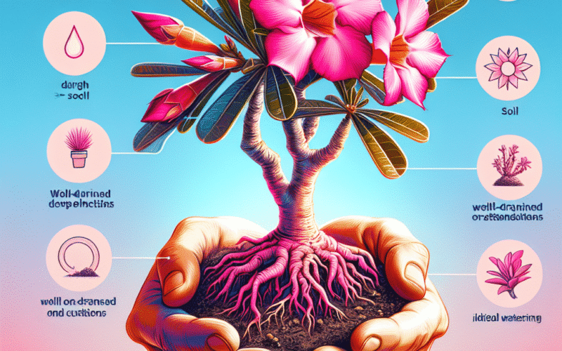 9 valiosas dicas para cuidar da rosa-do-deserto corretamente
