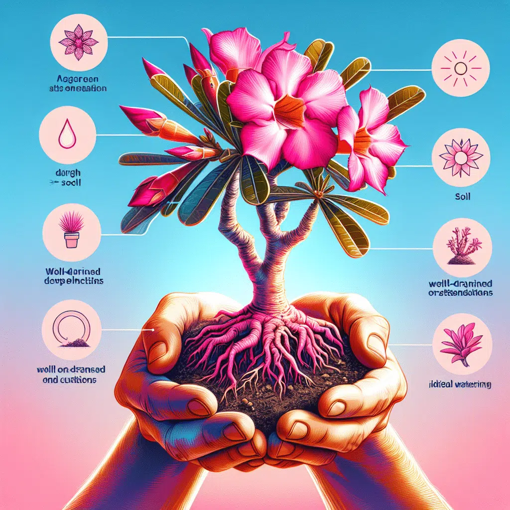 9 valiosas dicas para cuidar da rosa-do-deserto corretamente